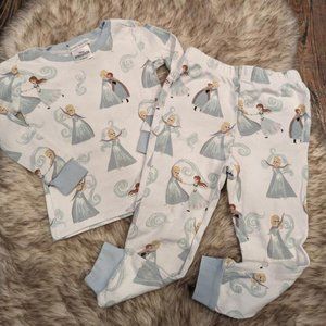 Pottery Barn Kids Anna and Elsa Frozen 2-pc. Pajamas 3T